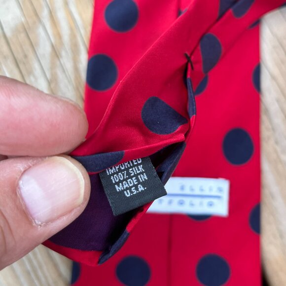 Brooks Brothers Makers BOATER HAT All Silk Neck Tie ~ Made in the USA - Picture 5 of 6